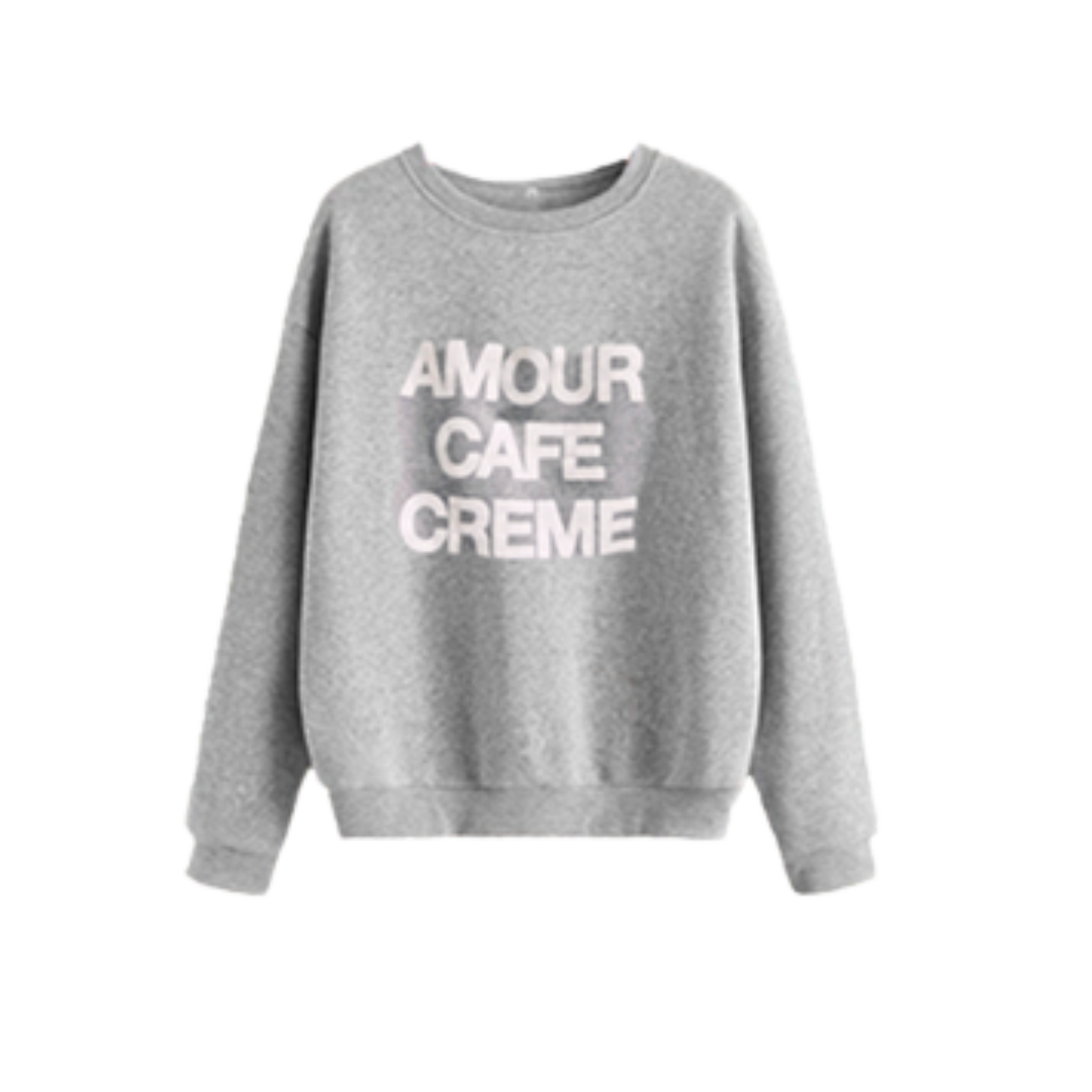 Amour Café Crème Sweatshirt