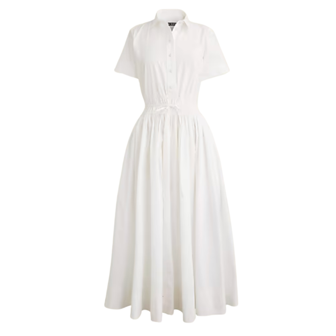 Elena shirtdress in cotton poplin