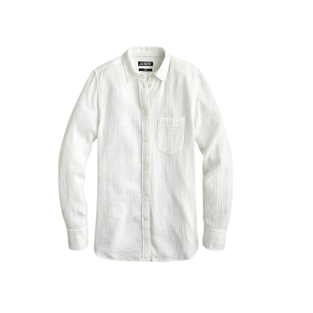 Garçon classic double-gauze shirt