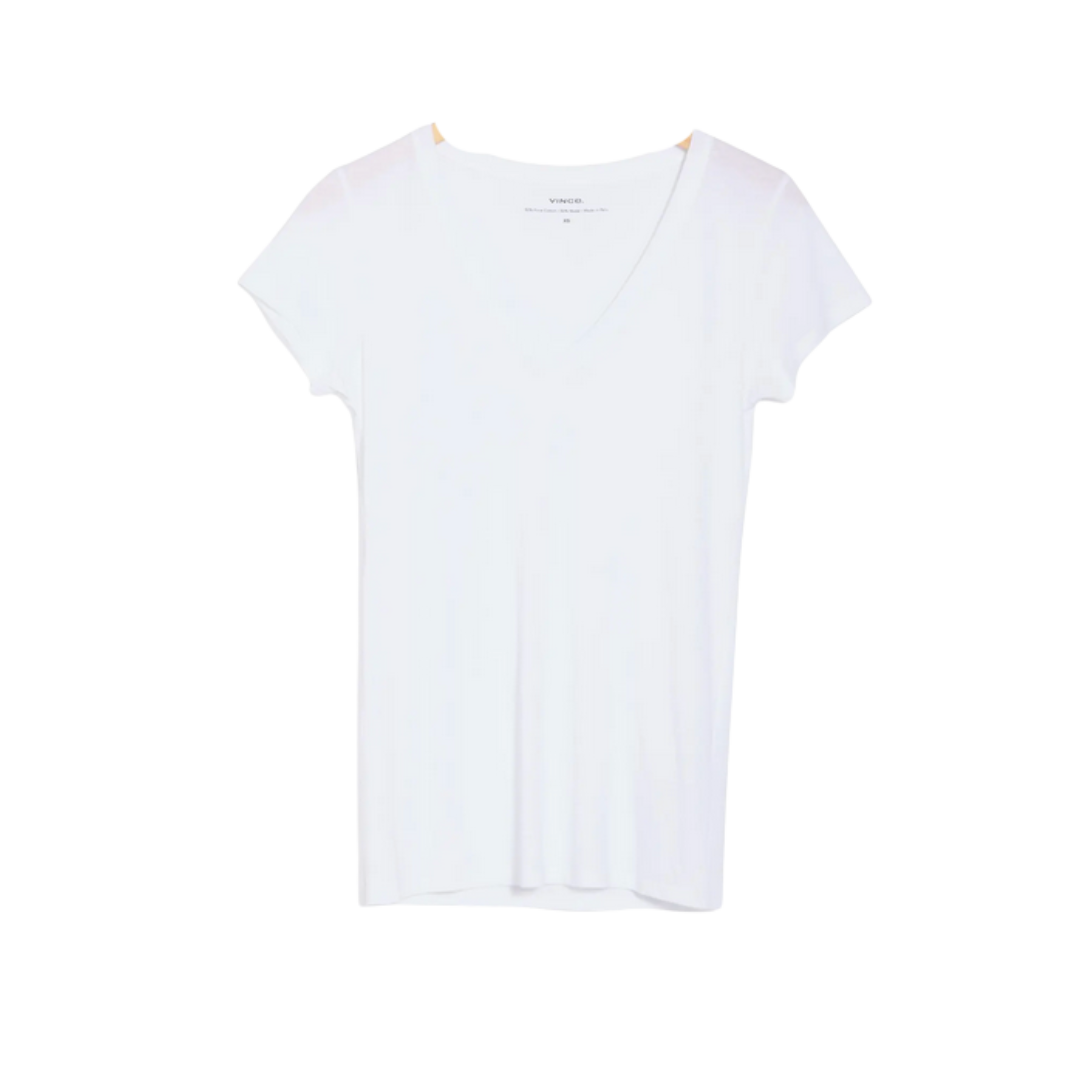 Short Sleeve V-Neck Tee