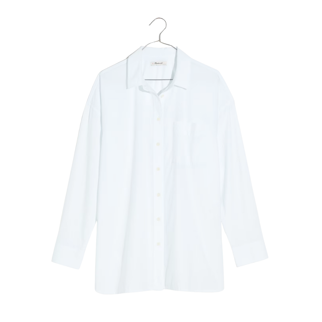 Signature Poplin Oversized Shirt