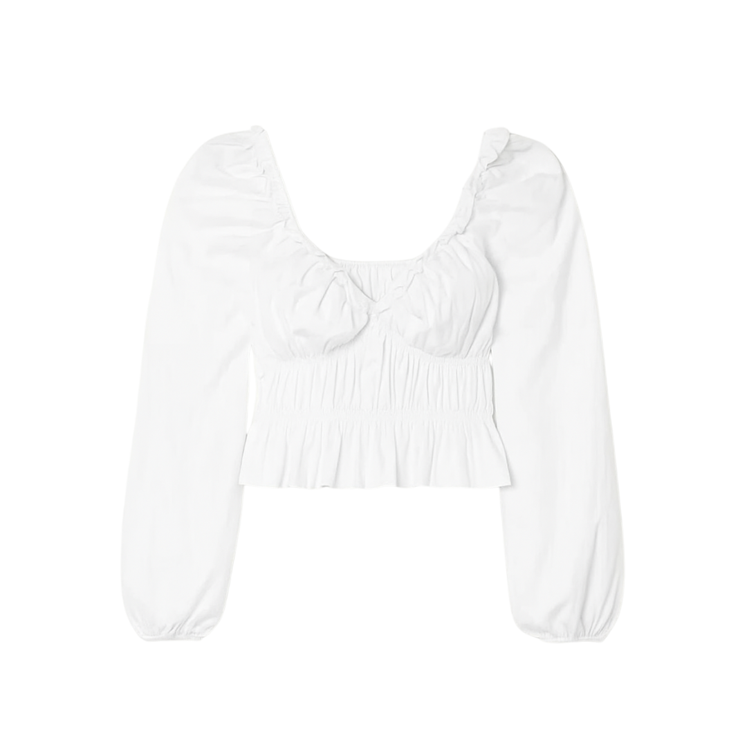 Ruffle Fern Top