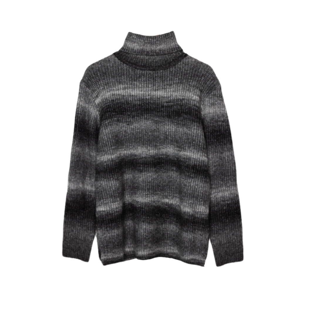 Ombre Turtleneck Sweater
