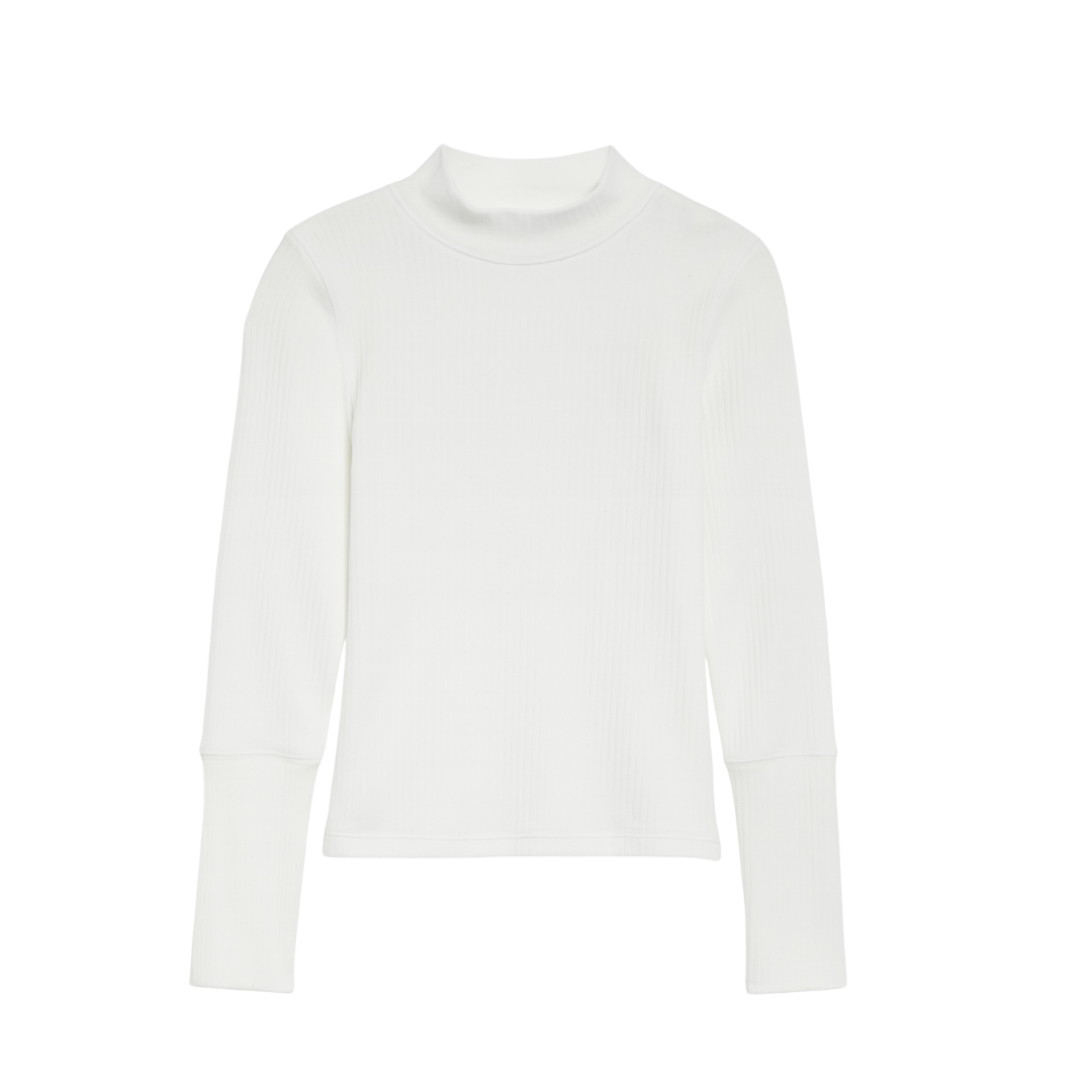 The Rickie Mock Neck Long Sleeve Top
