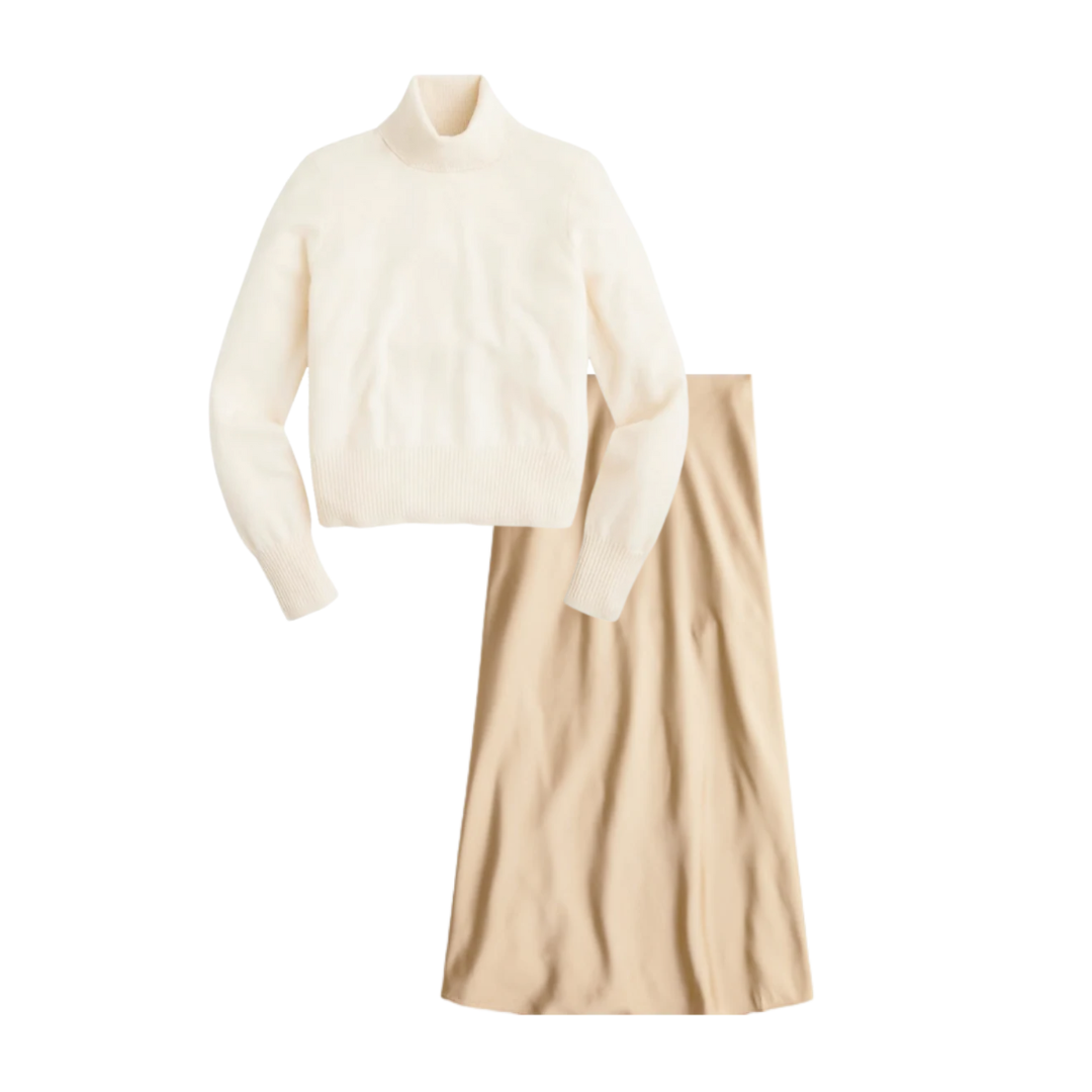 Sweater + Midi Skirt Set