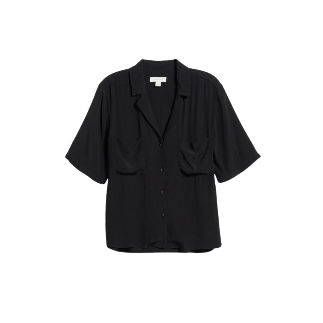 Relaxed Fit Camp Shirt