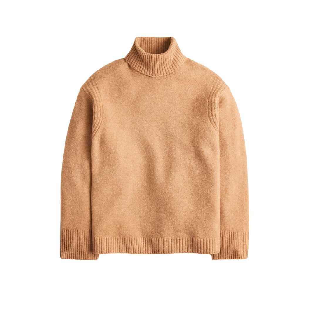 Turtleneck sweater in Supersoft yarn