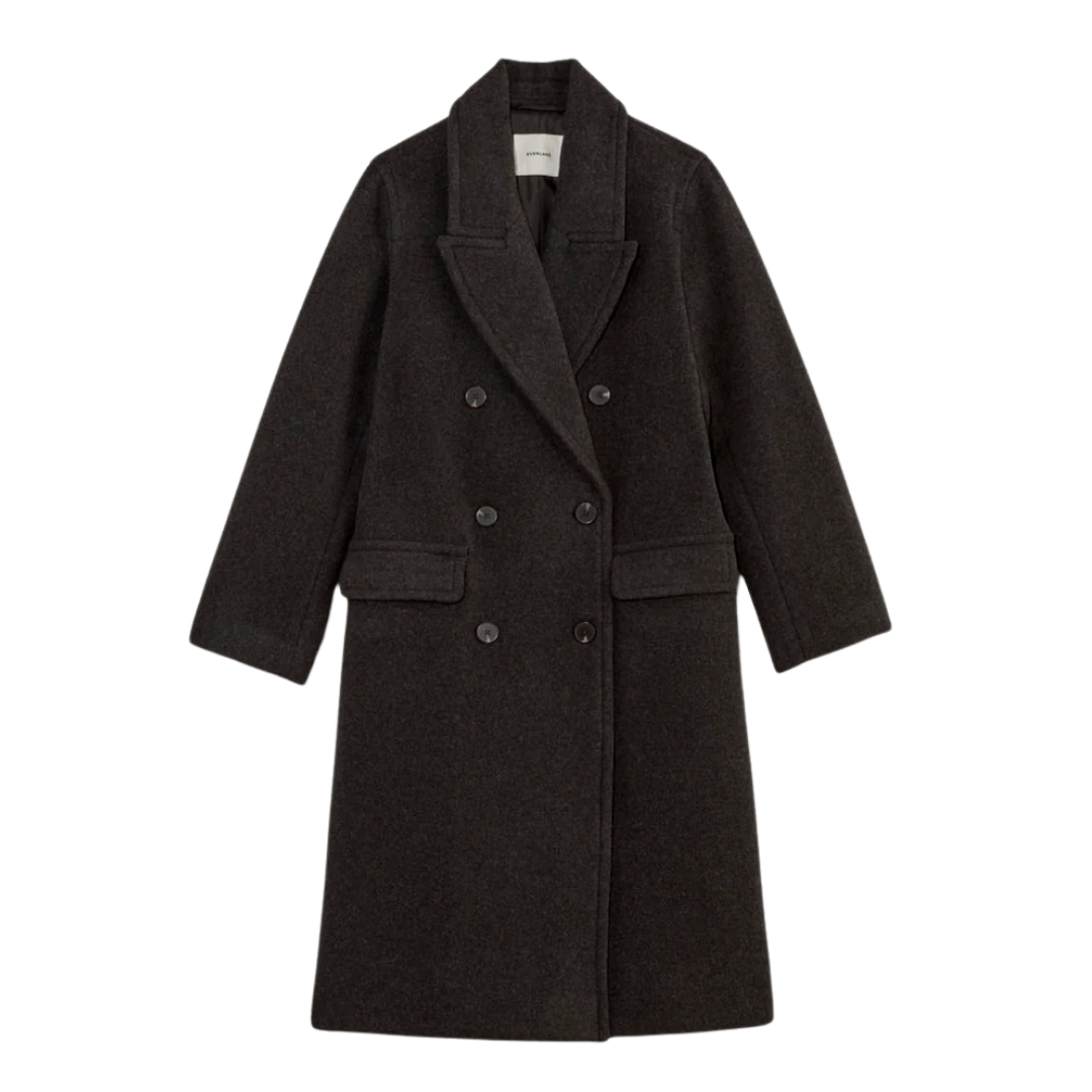 The Double-Breasted Coat in Wool