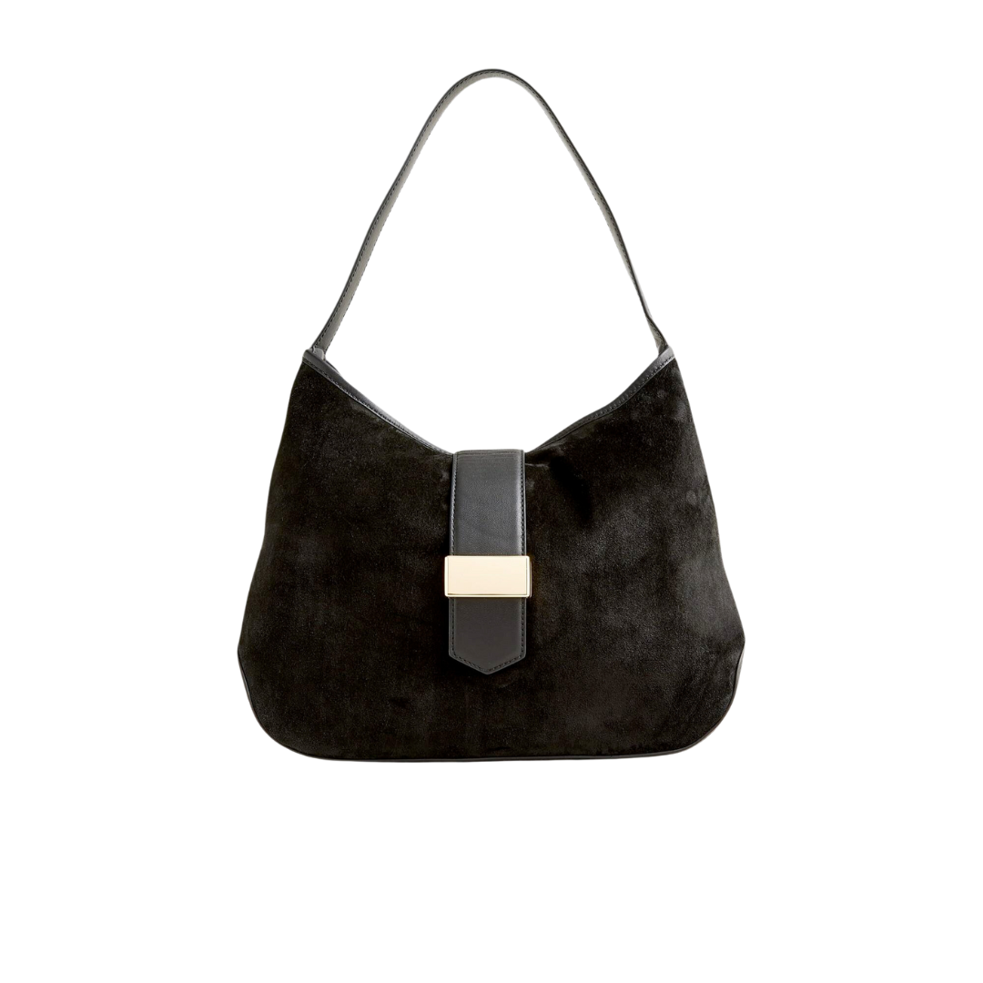 Berkeley suede and Leather Shoulder Bag