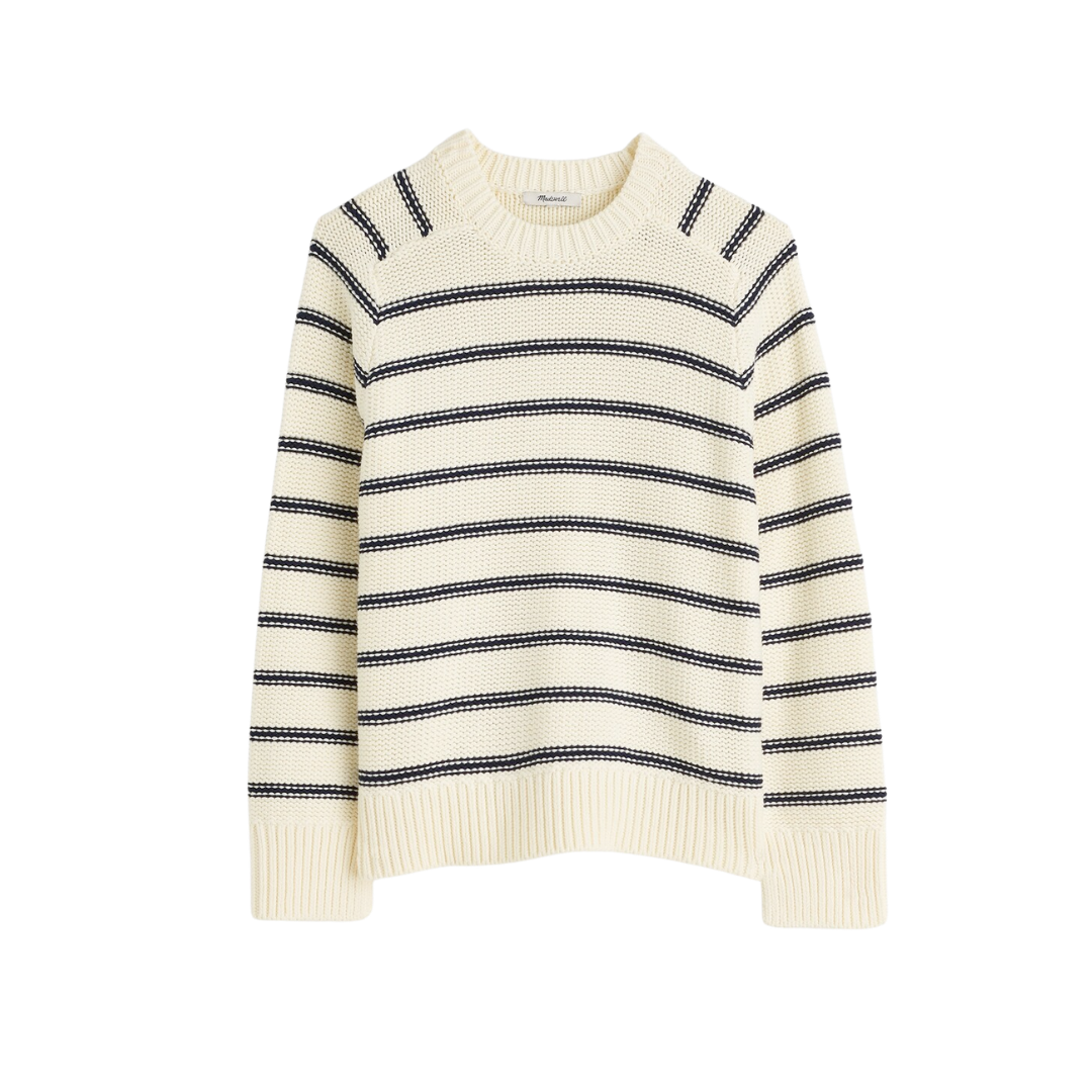 Cotton Crewneck Sweater
